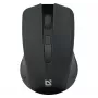 Belaidė RF pelė DEFENDER Accura MM-935 – optinė 1600 DPI, ambidekstrinė, 3 mygtukai, USB imtuvas, juoda