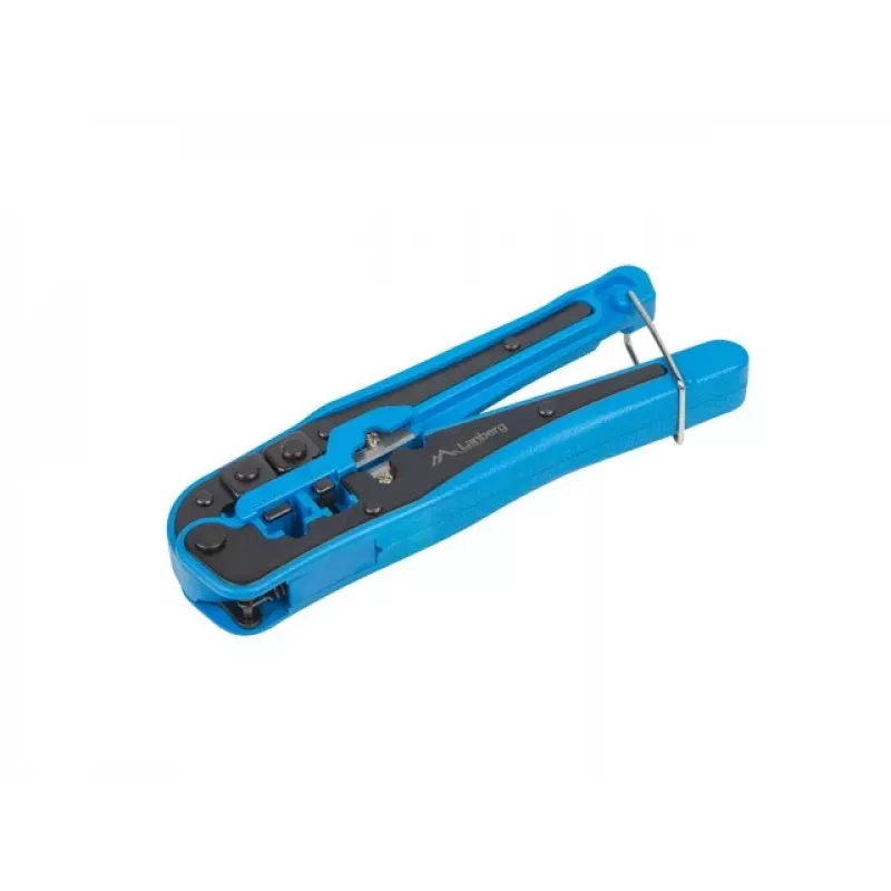 Crimping įrankis LANBERG NT-0202 RJ-11 jungtims, maks. kabelio skersmuo 6 mm, juoda/mėlyna