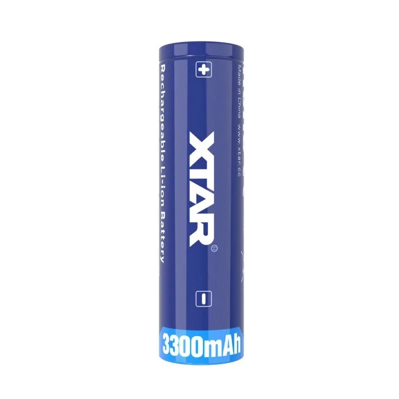 Baterija 18650 3,6V Li-ion 3300 mAh su apsauga