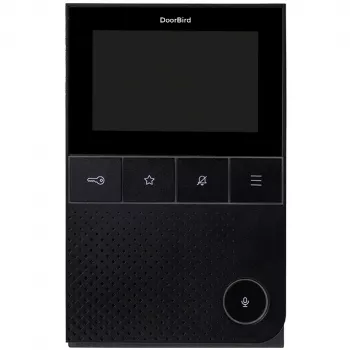 IP vaizdo domofonas DoorBird A1101 Black Edition – lauko skambučio skydelis IP vaizdo prieigos kontrolei