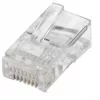 Intellinet 502375 RJ-45 laidų jungtis, skaidri