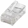 Intellinet 502375 RJ-45 laidų jungtis, skaidri