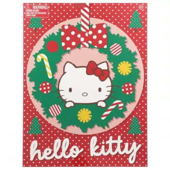 Kalendorius adventinis Paladone Hello Kitty Kanceliarinių prekių rinkinys 24 dienoms su kasdienėmis staigmenomis