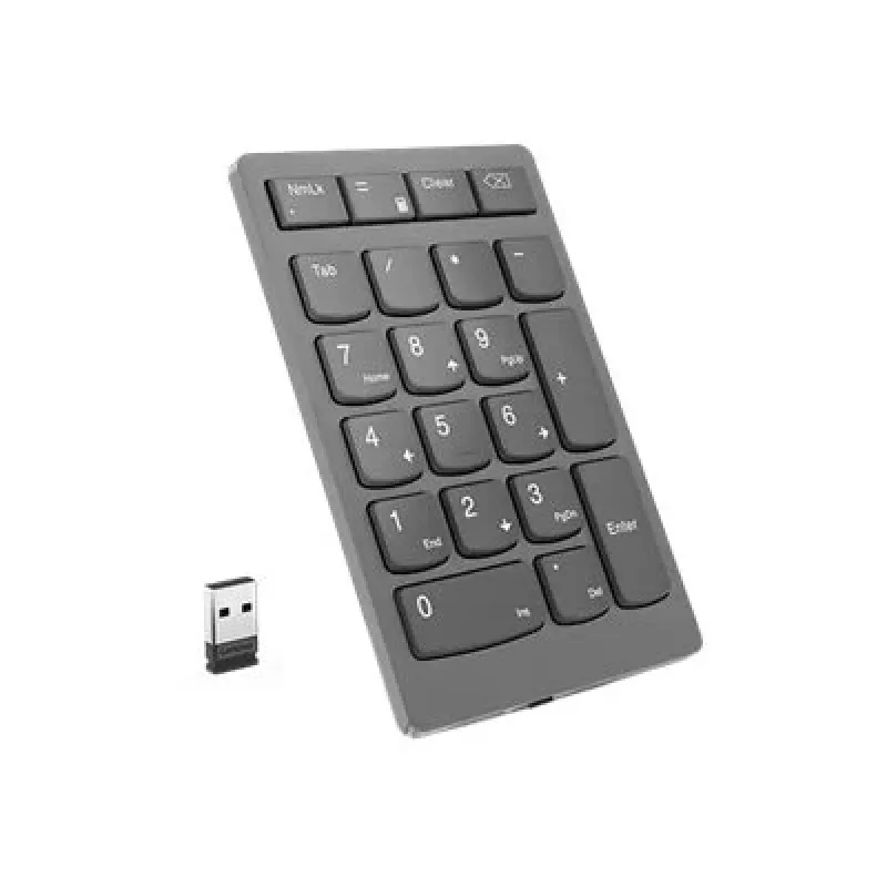 Lenovo 4Y41C33791 skaitmeninis klaviatūros blokas, universalus, RF belaidis, pilka