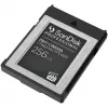 SANDISK Professional PRO-CINEMA 256 GB CFexpress VPG400 Type B atminties kortelė, skaitymas iki 1700 MB/s, rašymas iki 1400 MB/s
