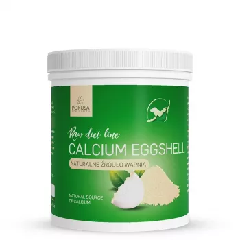 POKUSA RawDietLine Calcium Eggshell – papildai šunims ir katėms – 500g