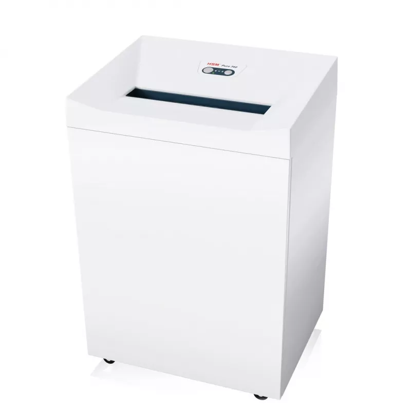 Smulkintuvas HSM Pure 740 juostinis pjovimas 3,9 mm, 400 mm darbinis plotis, smulkina CD ir kredito korteles
