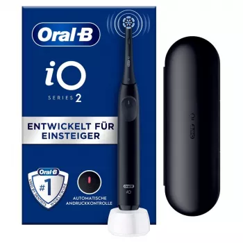 Oral-B iO SERIE 2 suaugusiųjų vibracinis dantų šepetėlis juodas