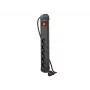 Lanberg SP1-05E-0300-BK apsauginis ilgintuvas su 5 lizdais ir 3 m laidu
