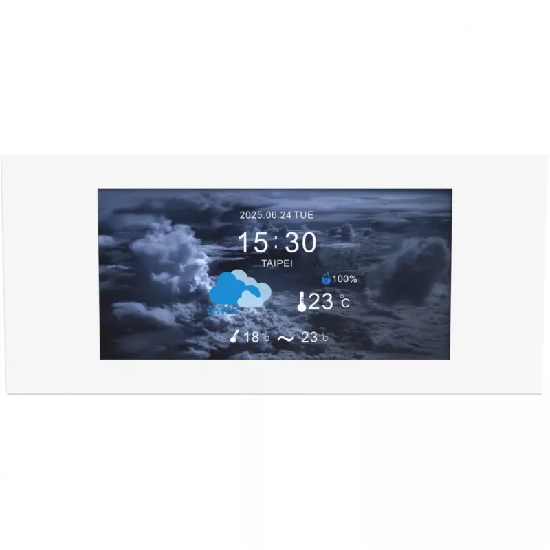 LCD skydelio rinkinys THERMALTAKE View 600 TG Snow 6.0 colio kompiuterio korpuso ekranui