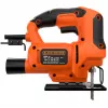 Pjūklas dėlioninis Black & Decker BES602 — 400 W, rankinis, oranžinis/juodas