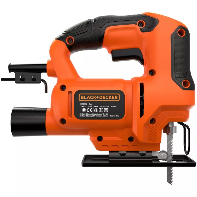 Pjūklas dėlioninis Black & Decker BES602 — 400 W, rankinis, oranžinis/juodas