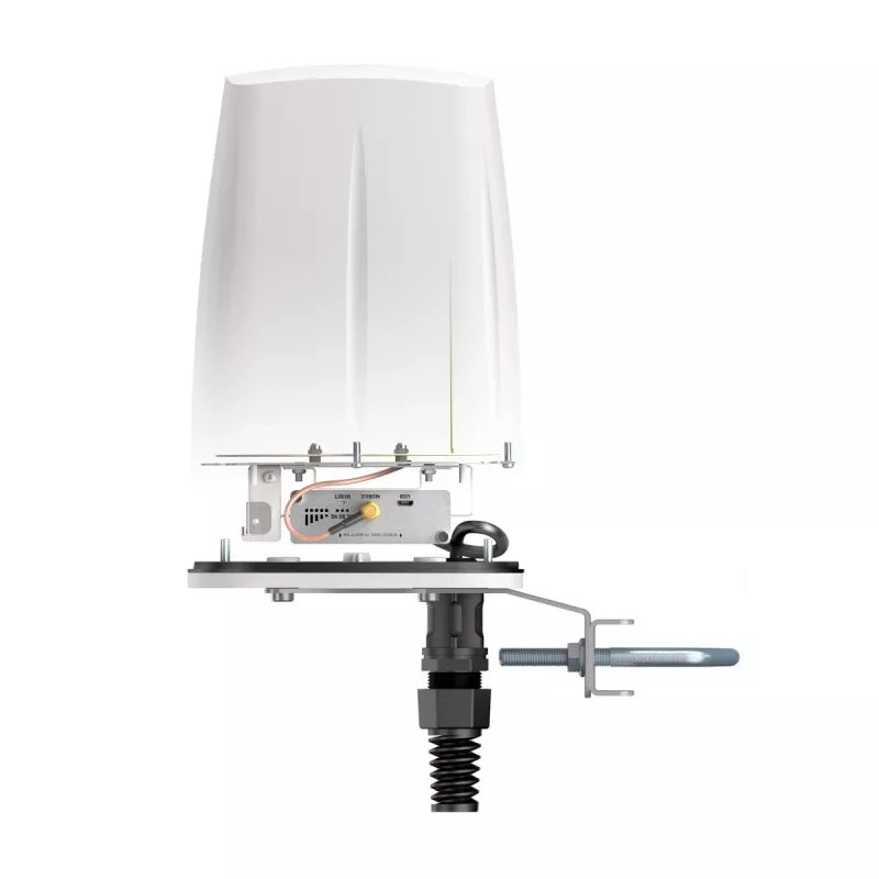 Kryptinė tinklo antena QuWireless QuSpot A140S-A, PoE/LAN, 0.694–2.7 GHz, iki 4 dBi, balta