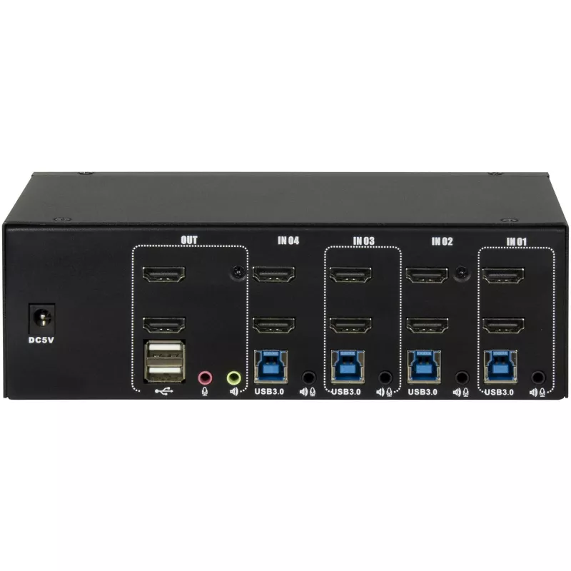 Inter-Tech IPC KVM jungiklis AS-42HUS (88887412)