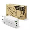 Įkroviklis everActive SQ-655Q 65W, 1×USB-A + 2×USB-C greitas įkrovimas