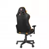 Žaidimų kėdė GEMBIRD GC-SCORPION-04X juoda-oranžinė, ergonomiškas dizainas, reguliuojamas aukštis, aukšta nugara