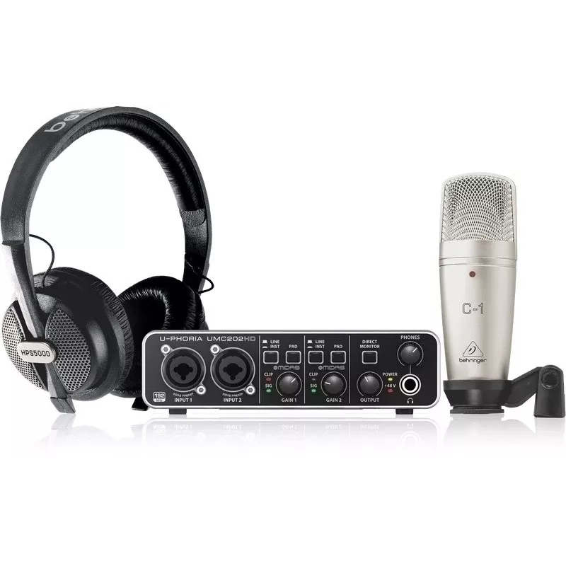 Behringer U-PHORIA STUDIO PRO – namų įrašų rinkinys