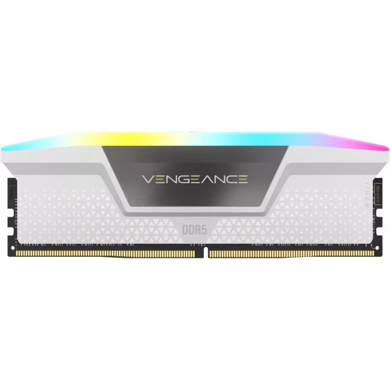 DIMM 64 GB DDR5-6000 2x 32 GB dual kit white CMH64GX5M2B6000C30W Vengeance RGB INTEL XMP