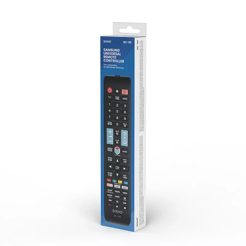 Savio RC-09 infraraudonųjų spindulių nuotolinio valdymo pultas Smart TV