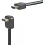 SpeaKa Professional HDMI laidų jungiamasis kabelis [1x HDMI kištukas - 1x HDMI kištukas] 0,9 m juodas (SP-7870068)