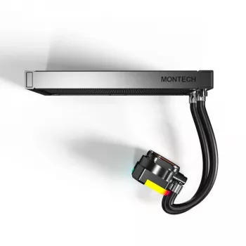 Montech Hyper Flow ARGB 240 mm skysčio aušintuvas CPU, juodas