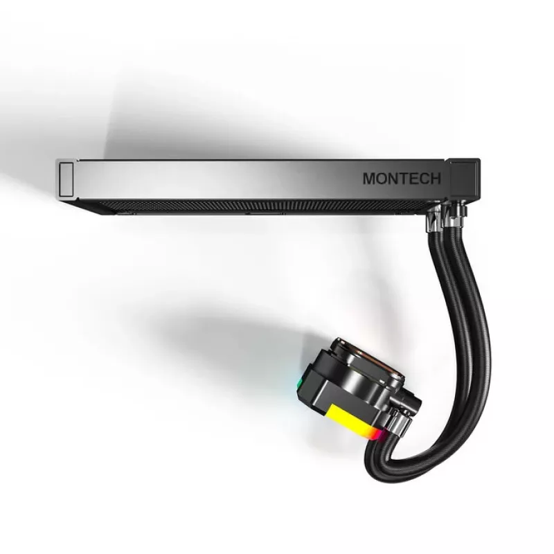 Montech Hyper Flow ARGB 240 mm skysčio aušintuvas CPU, juodas