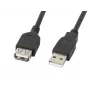 Lanberg USB 2.0 ilginimo laidas 5 m CA-USBE-10CC-0050-BK juodas