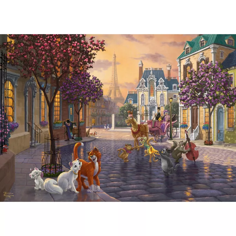 Dėlionė 1000 dalių Schmidt Spiele Disney The Aristocats