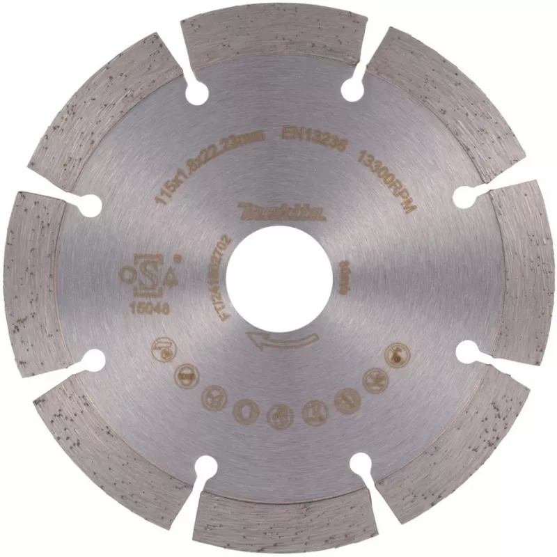 Makita D-80070 deimantinis diskas 115x22,23 DIAMAK (D-80070)