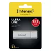 USB atmintukas Intenso 512 GB USB-A 3.2 Gen 1 sidabrinis