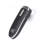 Manhattan Bluetooth ausinė vienai ausiai, visakryptis mikrofonas, integruoti valdikliai, juoda, 10 valandų veikimo laikas, nuotolis 10 m, USB-A įkrovimo laidas, Bluetooth v4.0, 3 metų garantija