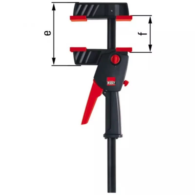 Gnybtas Bessey DUO30-8 įvairiaspalvis metalinis 300 mm plotis