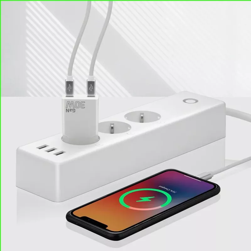 Maitinimo adapteris everActive SC-385Q Super Slim QC 4 Greitasis Įkrovimas
