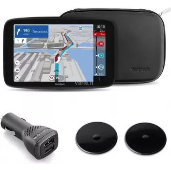 GPS navigacijos įrenginys TOMTOM GO Expert Plus 7 colių – premium komplektas, 7 colių jutiklinis ekranas