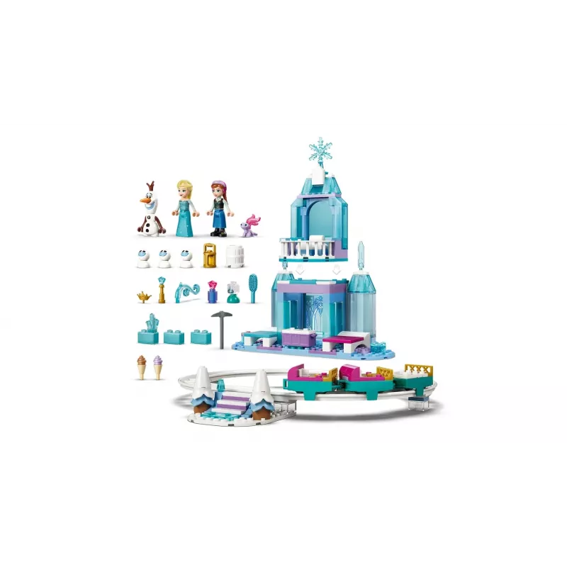 LEGO DISNEY 43281 Elsos ledo pilis ir nuotykių rogutės