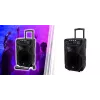 Nešiojama karaoke kolonėlė MANTA SPK5021PRO 80W RMS, 12 col. žemų dažnių garsiakalbis, Bluetooth, baterija iki 5 val., SD/USB, mikrofono ir gitaros įėjimai