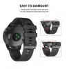Laikrodžio dirželis Tech-Protect, skirtas Garmin Fenix serijai – suderinamas su Fenix 3, 5X, 3HR, 5X Plus, 6X, 6X Pro, 7X – Juodas