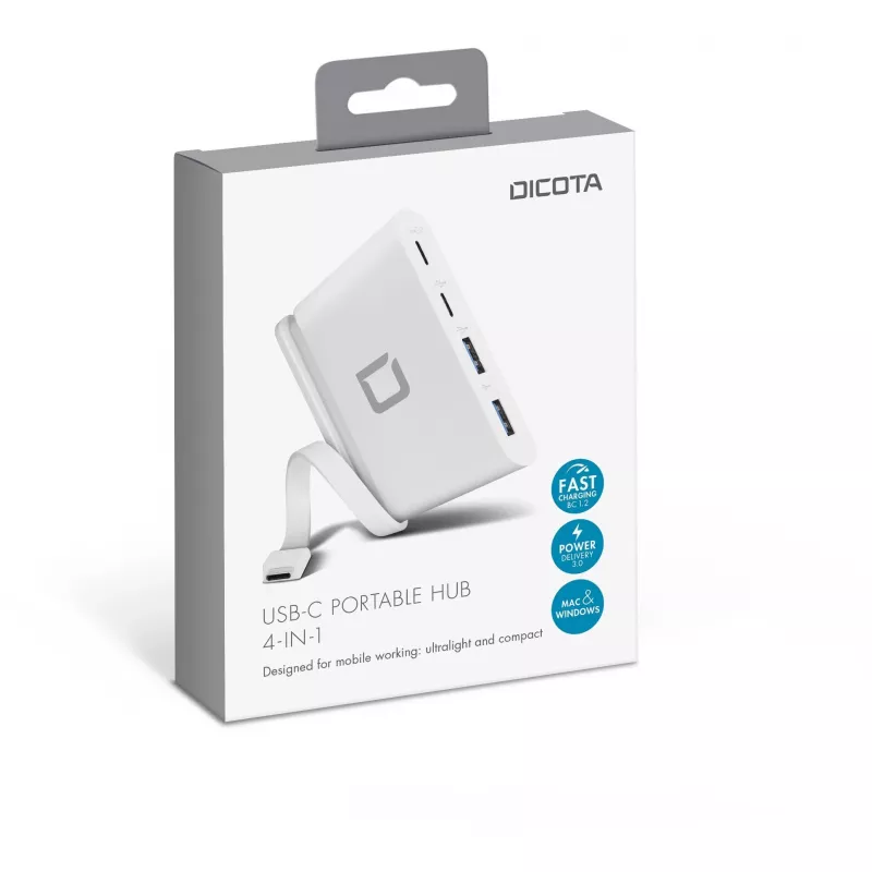 USB-C 4-in-1 stotelė DICOTA D31731