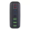 Sieninis įkroviklis BlitzWolf BW-S26 250W (juodas)