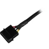 SATA maitinimo adapterio laidas Sharkoon 15 cm