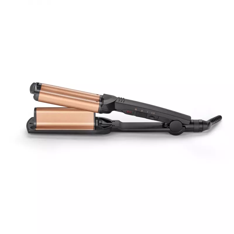 BaByliss Deep Waves Garbanojimo žnyplės Šilta juoda, Oranžinė 98.4 (2,5 m)
