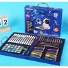 Piešimo ir tapybos rinkinys Extralink Blue Astronaut – 88 vnt. (dažai, teptukai, aksesuarai)