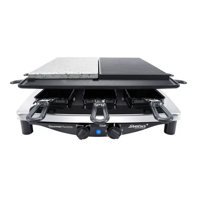 Kepimo prietaisas Steba RC 4 Plus Deluxe Chrome Juodas 622300