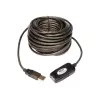 Tripp Eaton Tripp Lite Series 10M USB 2.0 Hi-Speed aktyvus ilginimo kartotuvas USB-A M/F 33 pėdos 10 metrų - USB ilginimo laidas