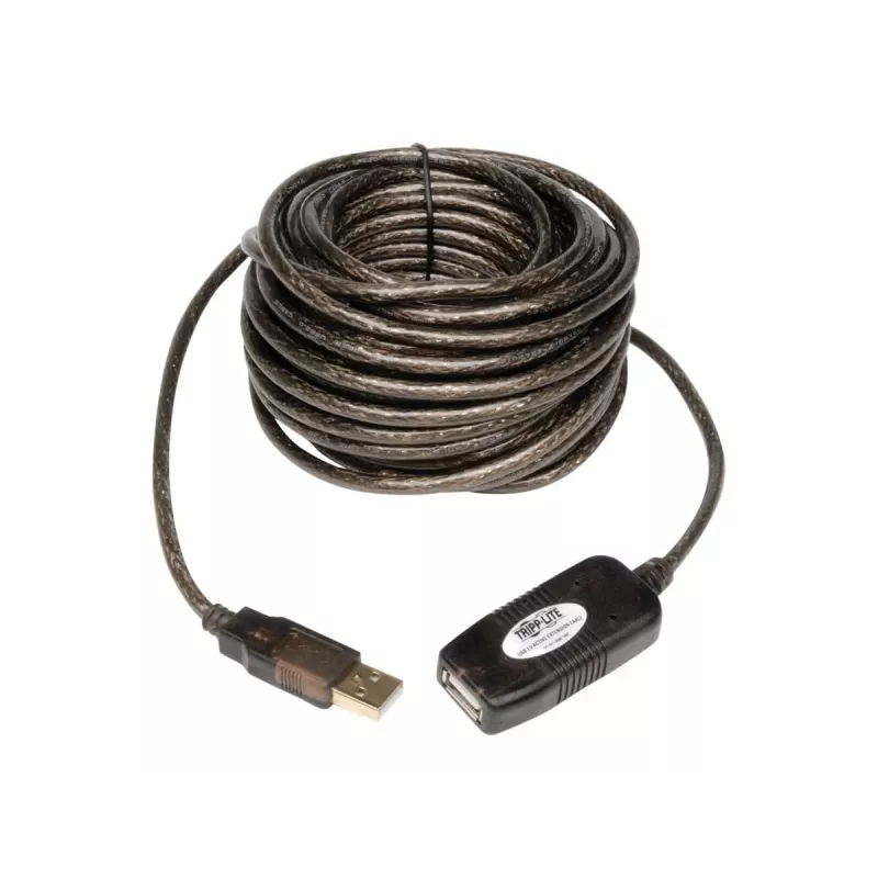 Tripp Eaton Tripp Lite Series 10M USB 2.0 Hi-Speed aktyvus ilginimo kartotuvas USB-A M/F 33 pėdos 10 metrų - USB ilginimo laidas