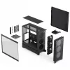 PC korpusas Fractal Design Pop 2 Air Black TG Midi Tower — ATX, 3x 120 mm priekiniai ventiliatoriai, palaiko 2,5 colio ir 3,5 colio diskus