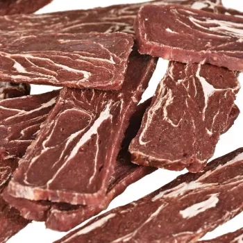PETITTO ėrienos ir menkių juostelės šunims - 500g