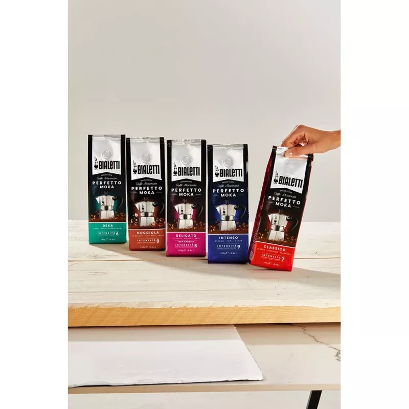 Bialetti Perfetto Moka Vanilia 250g maltos kavos pupelės