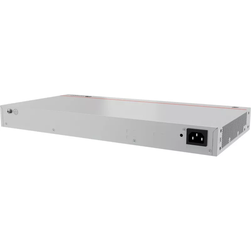 Switch HUAWEI S220-24P4X — 24 Gigabit RJ-45, 4 x SFP+, PoE, 1U pilkas