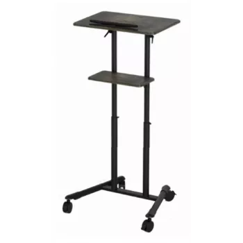 Stovimas stalas Gembird TVS-DESK-01-BK juodas 20 kg 1110-1345 mm